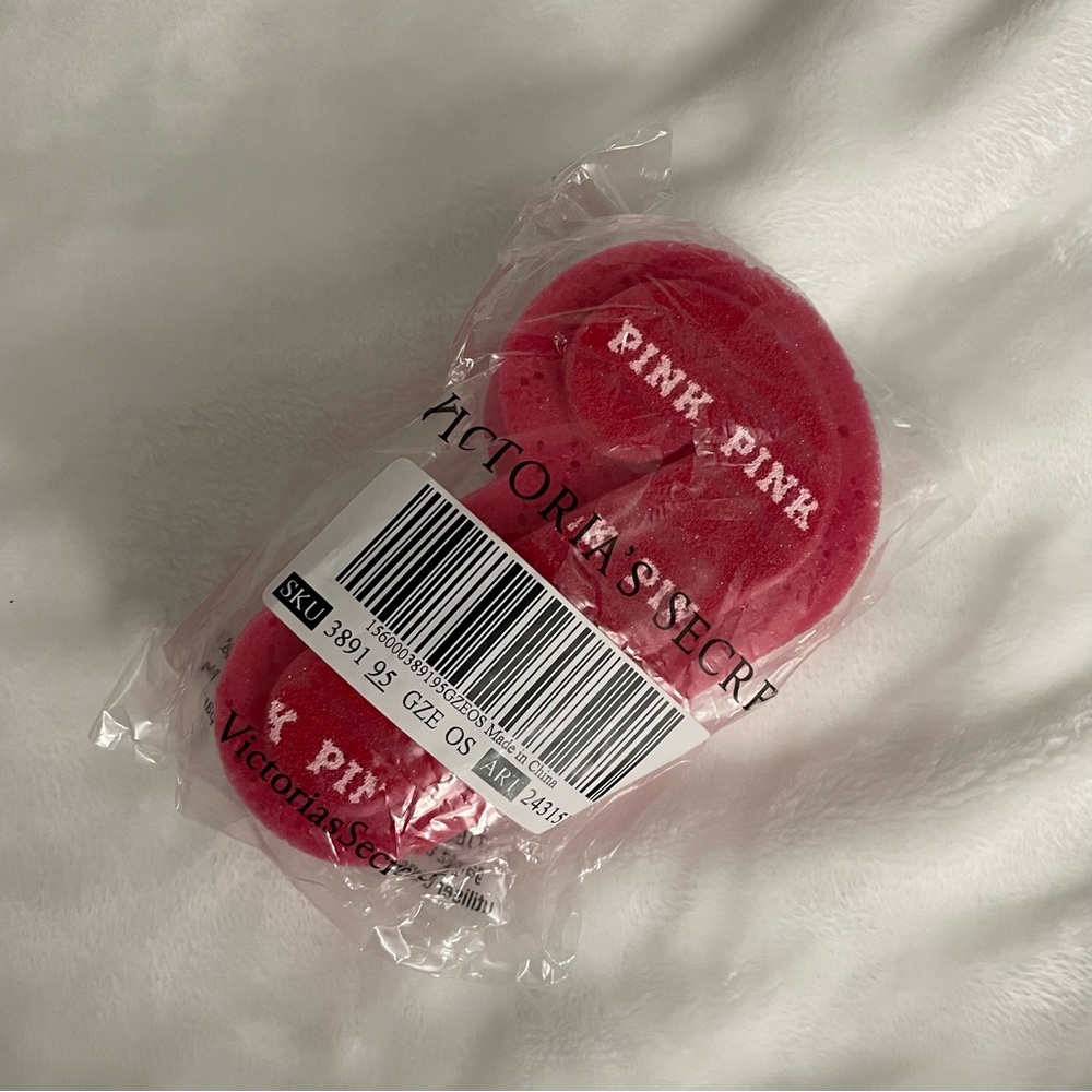 free shower puff with any pink purchase on my page!